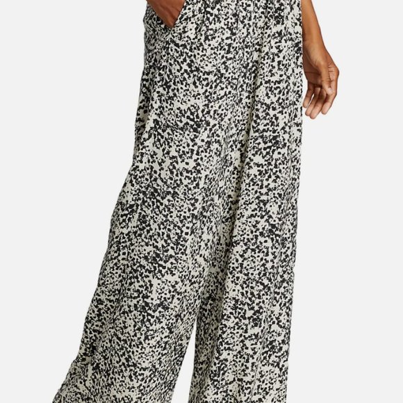 NWT Halston Silk Wide Leg Pants - Picture 5 of 8